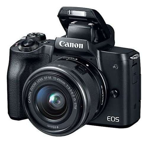 Canon Eo Camara Digital Sin Espejo Lente  in Negro Pro