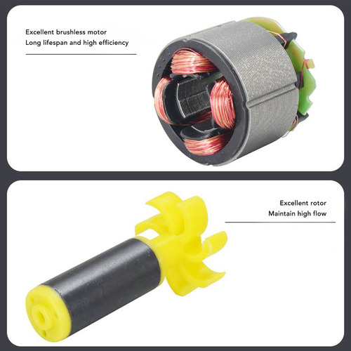 Bomba De Agua De Fuente Dc Sumergible Con Motor Sin Escobill