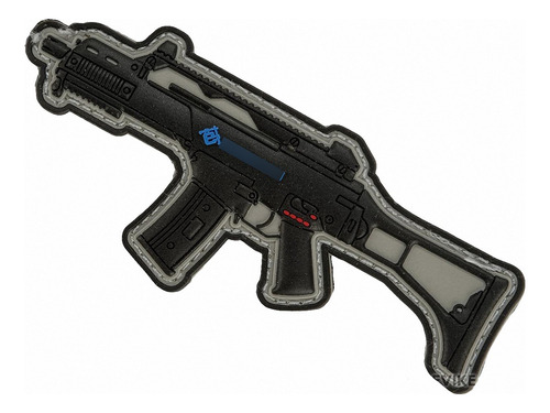 Parche Táctico Moral Coleccion Armory Arma G36c Pvc