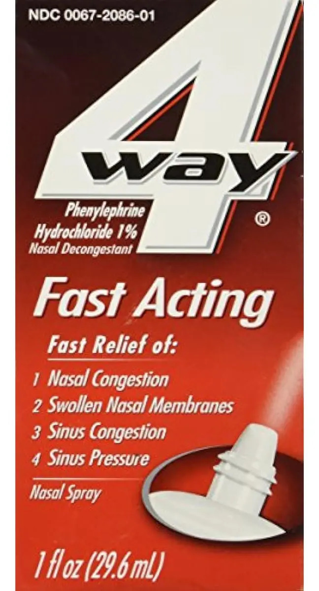 Spray Nasal 4way Acción Rápida Alivio Congestión Haleon 1 Oz