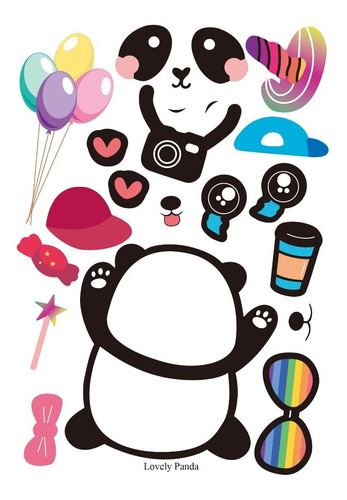 Imagen 4 de 7 de Stickers Autoadhesivos Didactico X4 Animalitos Souvenirs