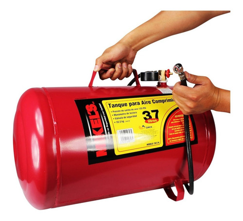 Tanque Para Aire Comprimido 37 Lts Mikels