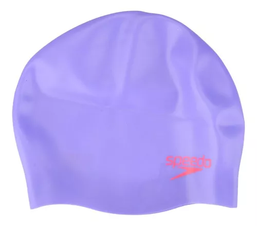 Gorro Reversible Natacion Unisex Moulded Silicone Cap Negro/Azul