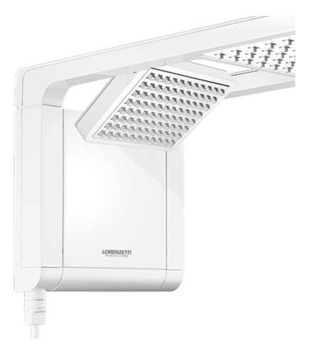 Chuveiro elétrico de parede Lorenzetti Acqua Ultra Duo branco 7800W 220V