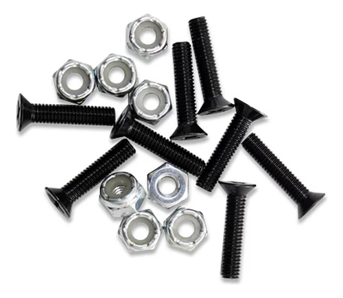 Set 8 Tornillos 1 Philips C/ Tuerca Autofrenante P/ Skate