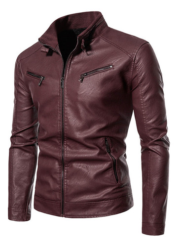 Chamarra S Jacket For Hombre, Invierno, Manga Larga, Piel,