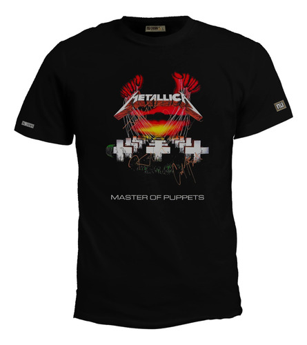 Camiseta 2xl - 3xl Metallica Metal Master Of Muppets Zxb 