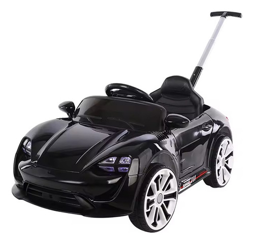 Carro Electrico Para Niños Con Guia Y Control Remoto Musica