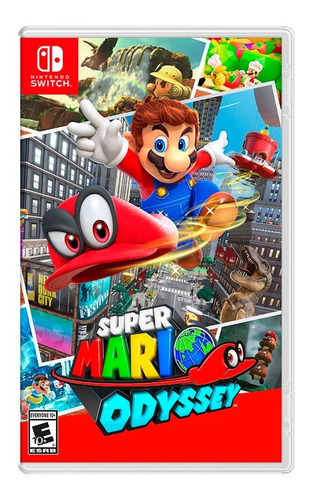 Super Mario Odyssey Nintendo Switch Juego Nuevo Original Físico Sellado En Stock Entrega Inmediata