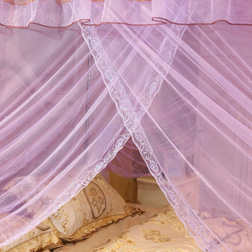 Mosquitera De Lujo Con Forma De Princesa Con Cuatro Esquinas