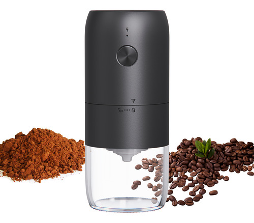 Molinillo De Café Recargable Tipo C Portátil Con Ajustable