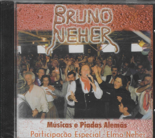 Cd - Bruno Neher - Musicas E Piadas Alemãs