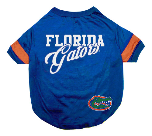 Ncaa Florida Gators T-shirt For Dogs & Cats, Small. Footbal.