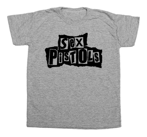 Remera Sex Pistols Logo Punk Algodón