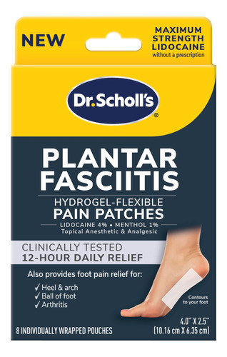 Parches Para El Dolor Flex De Hidrogel Para Fascitis Plantar