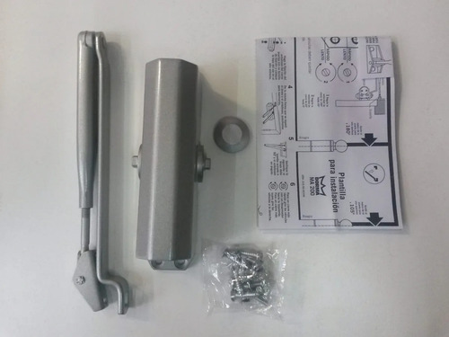 Imagen 7 de 7 de Cierrapuertas Hidraulico Dorma Ma-200/3 Plata P/0.95m/40 Kg