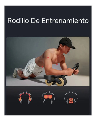 Nuevo Rueda For Ejercicio Abdominales Y Lumbare Rebote