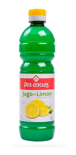 Jugo De Limon Dos Anclas X 500 Ml