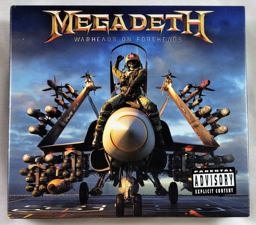  Cd Megadeth Warheads On Foreheads Nuevo Sellado