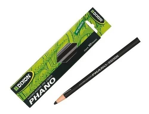 Marcador de cera dixon phano cafe caja con 10 piezas 2082 - Código: 2082 | Compra en Guadalajara