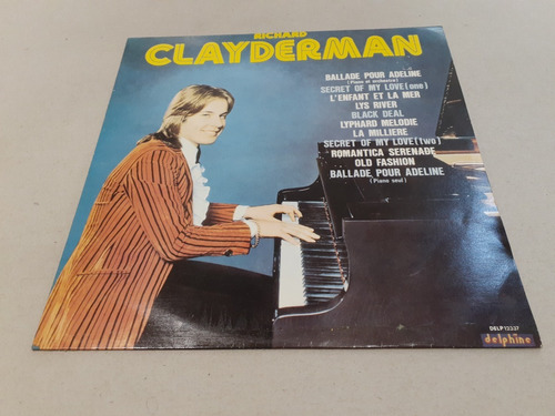 Richard Clayderman, Richard Clayderman - Lp 1977 Brasil Nm