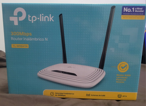 Router Wifi Tp Link Tl Wr841n 2 Antenas 300mbps 