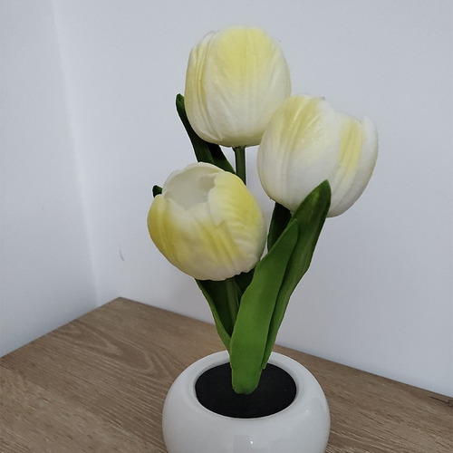 Imagen 9 de 10 de Tulip Flower Light Lámpara De Maceta De Tulipán De Simulació