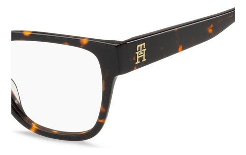 Lentes Tommy Hilfiger Th2103 Colores Oftalmico Color 086 Havana