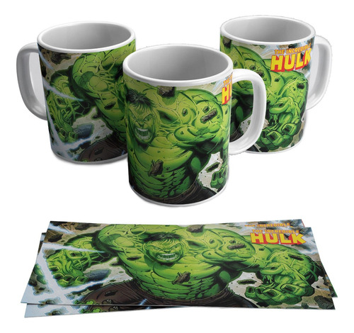 Taza Mágica 11 Oz /  The Incredible Hulk , M02 (1 Pz)