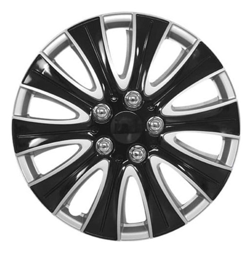 Tapas De Rueda 14 Silver/negro