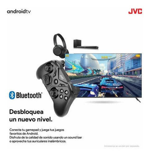 Imagen 4 de 5 de Televisor Jvc 43 Led 4k Hdr Smart Tv Hey Google Bluetooth