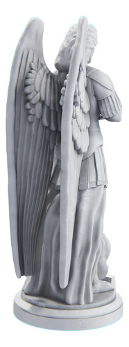 Estátua Arcanjo Miguel - Versão 4 Cor Cor Mármore