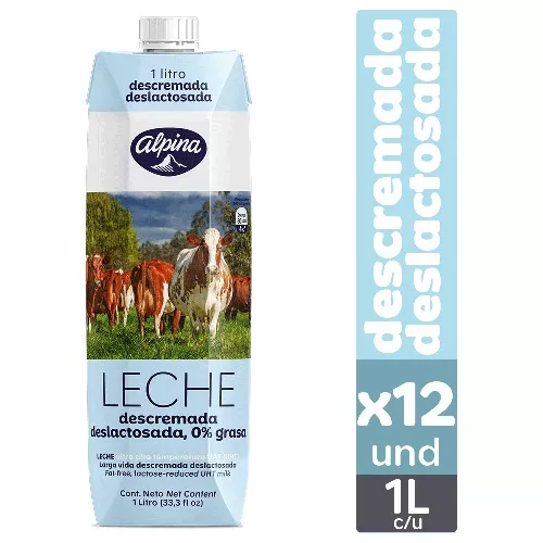 Leche evaporada sin lactosa, 325 ml (11 oz. Líq.)