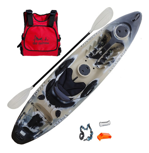 Imagen 2 de 9 de Kayak Kyros Kayaklife Emp Nautica Completo Pesca Y Travesía