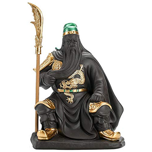 Figura Cerámica Guan Gong Dios De La Guerra