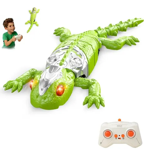 Juguete Gecko Robot Trepador – Lagarto De 36x16 Cm Para Escalar Paredes Y Suelos – Movimiento Realista