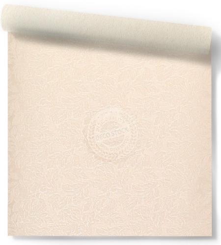 Papel Vinílico Espumado Importado Rasch Beige 51691/3