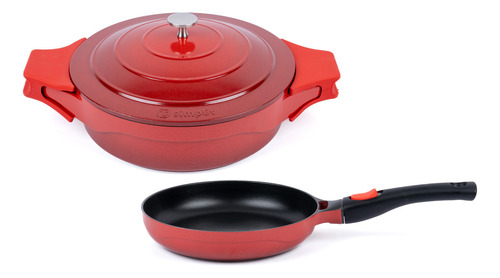 Pack Olla Cacerola 28cm + Sarten 24cm Toulouse