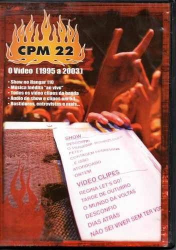 Dvd Cpm 22 - O Video {1995 A 2003} - Original