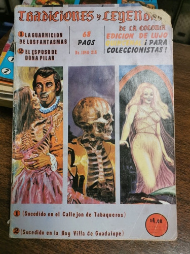 Comics Tradiciones Y Leyendas De La Colonia Número 218 Doble