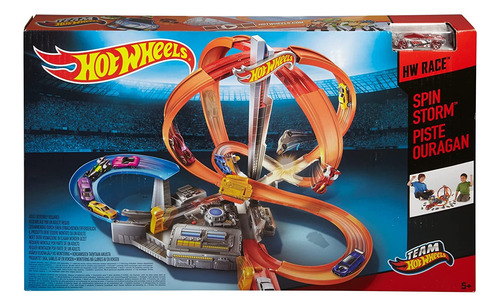 Estuche De Juego Hot Wheels Spin Storm, Null, Null