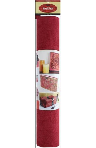 Editorial Ct Kraft Tex Papel Tela 18.5x28.5 Rollo Marsala