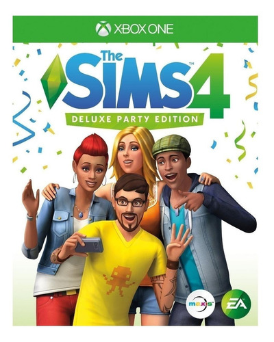 The Sims 4  4 Deluxe Party Edition Electronic Arts Xbox One Digital