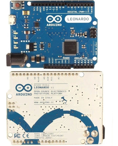 Imagen 4 de 4 de Arduino Uno R3 Leonardo Original Micro Usb