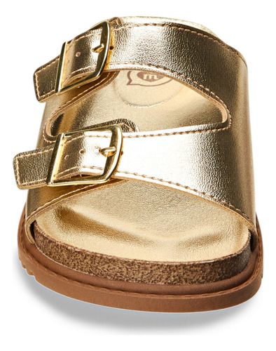 Sandália Casual Para Meninas Com Fivelas Molekinha
