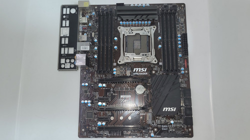 Tarjeta Madre Msi X99a Raider Lga 2011-3 Ddr4 Soporte Ecc (Usado)