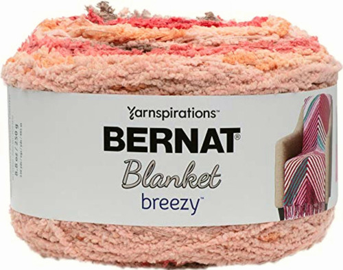 Bernat Blanket Breezy Yarn Cama De Rosas