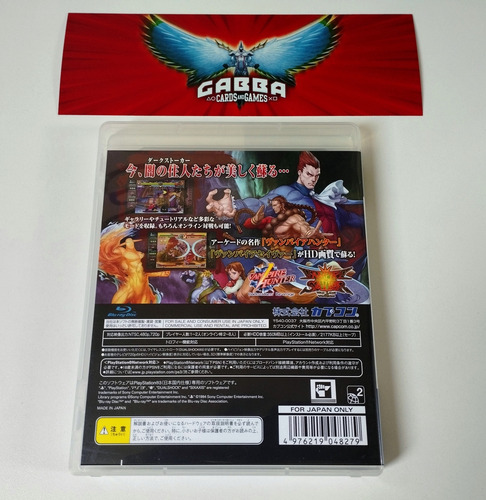 Vampire Darkstalkers Resurrection Ps3 Midia Fisica Original