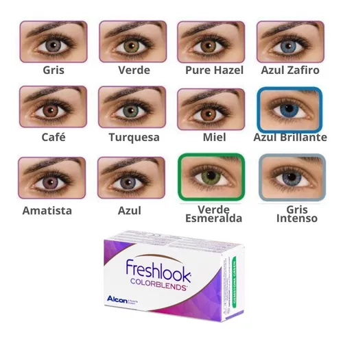 Lentes de contacto freshlook duración sales
