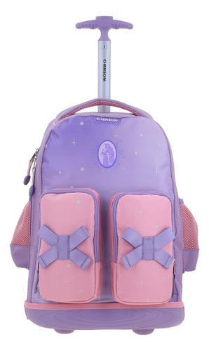 Mochila Chenson Ruedas Disney Princesas Ariel Stardust